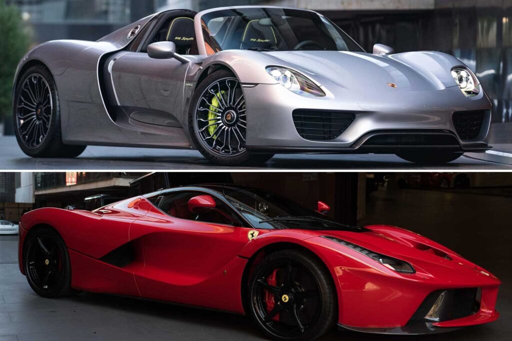 Porsche 918 Spyder & Ferrari LaFerrari for sale in Australia