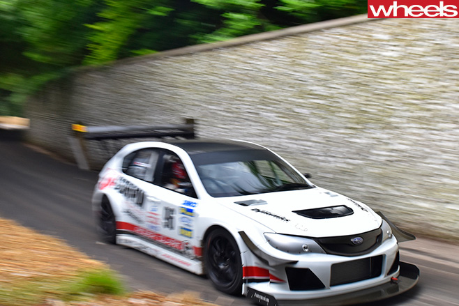 Subaru -racing -Goodwood