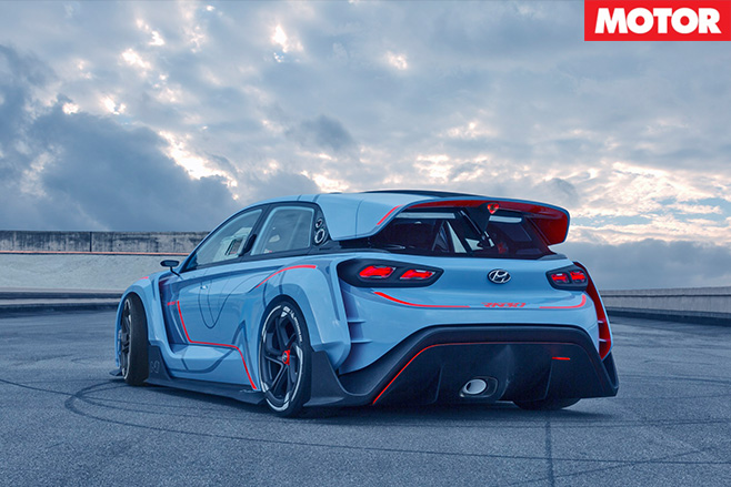 2016 Paris Motor Show Hyundai RN30 rear