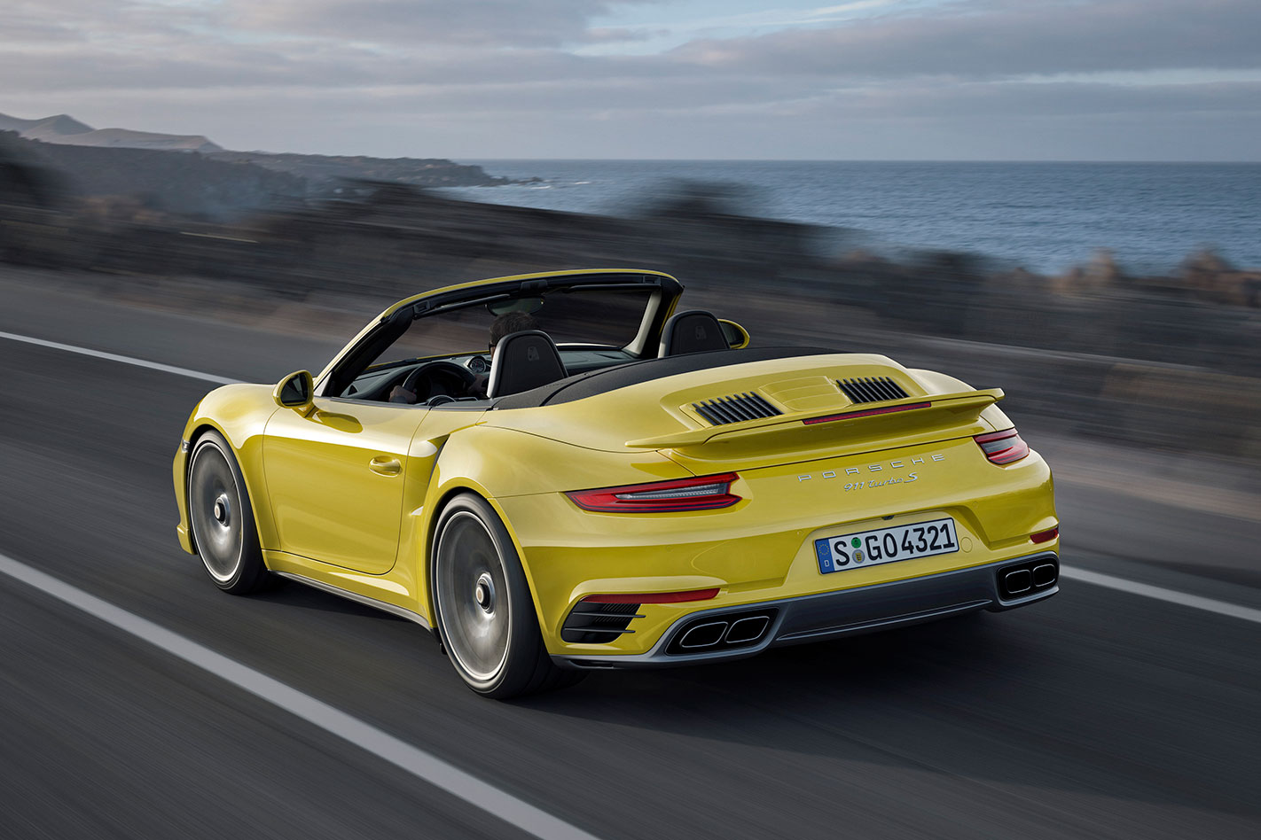 Porsche -911-Turbo -S-Cabriolet -rear