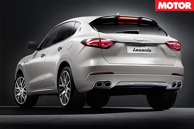 Maserati Levante rear