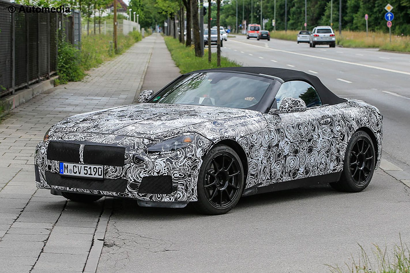 2018 BMW Z5 spied