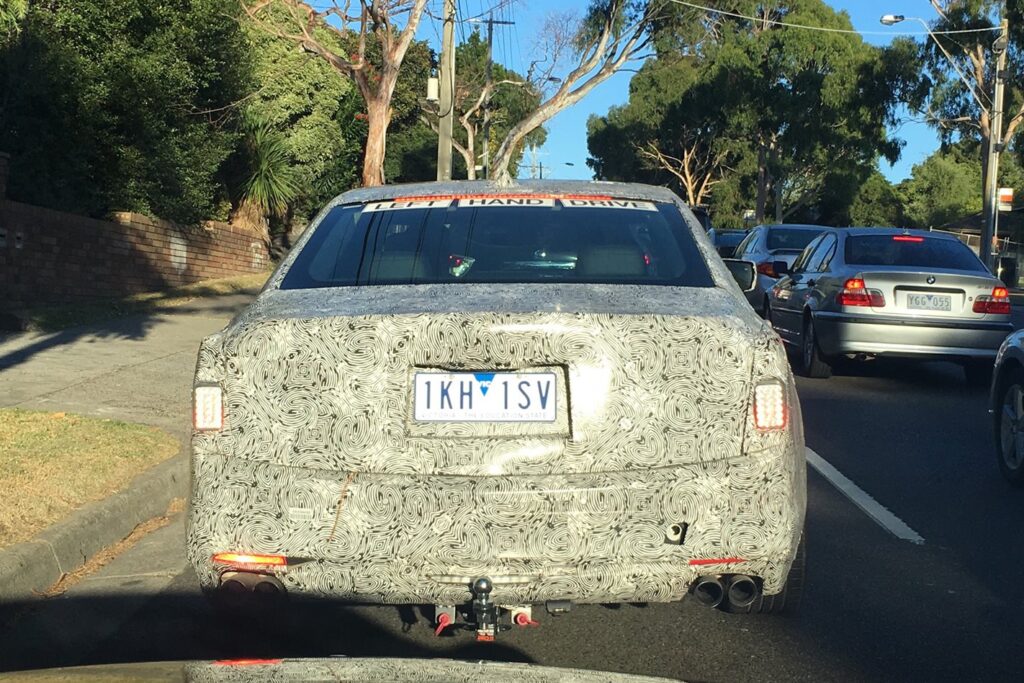 Mystery Cadillac spied near Holdens top-secret proving ground