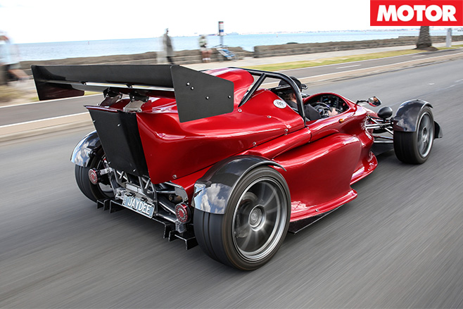 Quantum GP700 driving rear