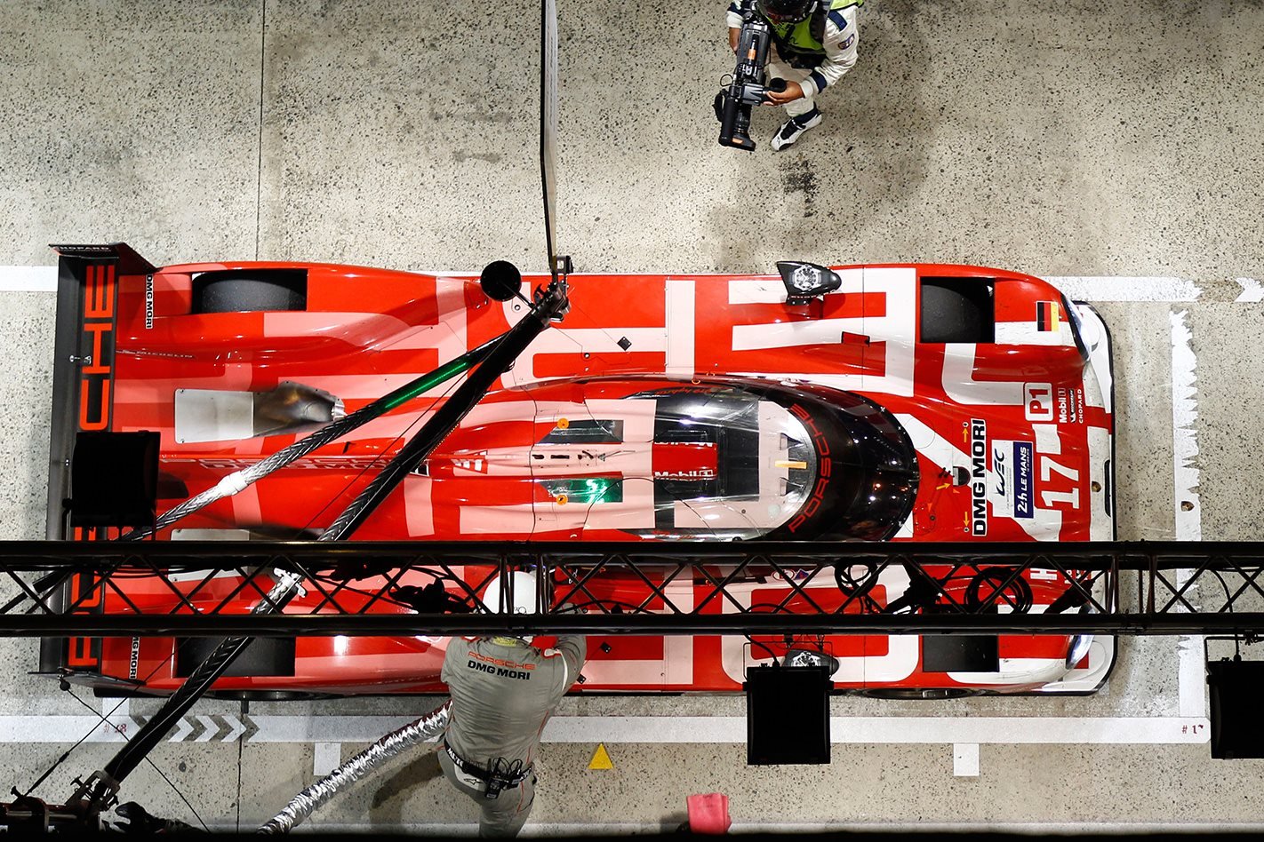 Porsche Le Mans Car Mark Webber