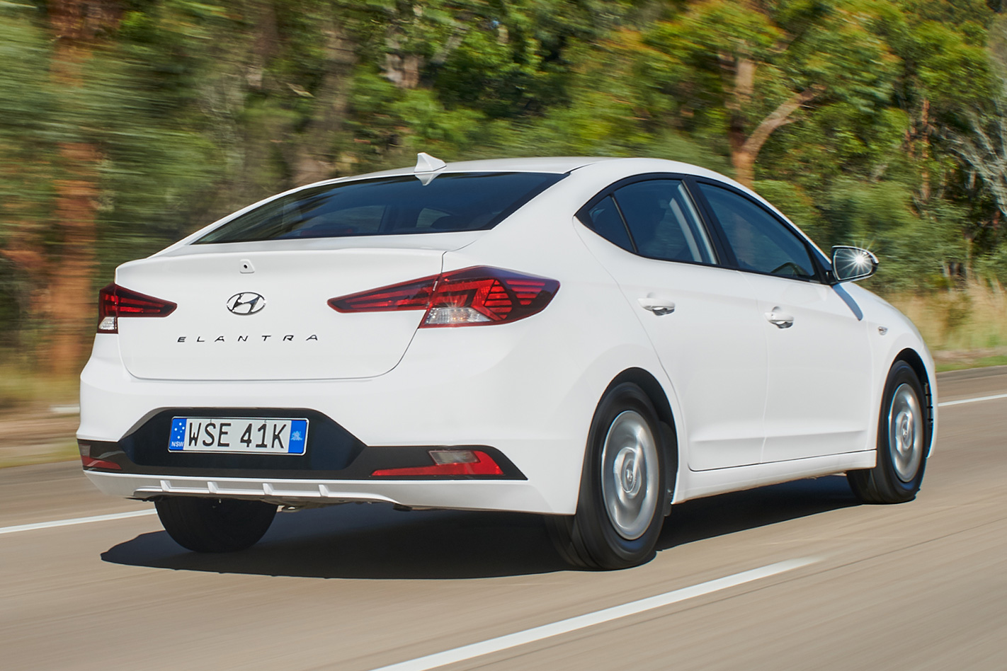 2019 Hyundai Elantra rear