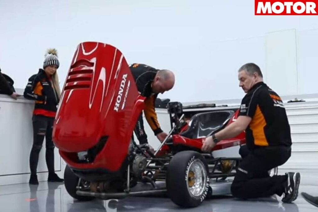 honda builds mean mower