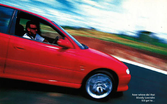 Rusell Ingalls 1998 Holden Commodore SS VT front