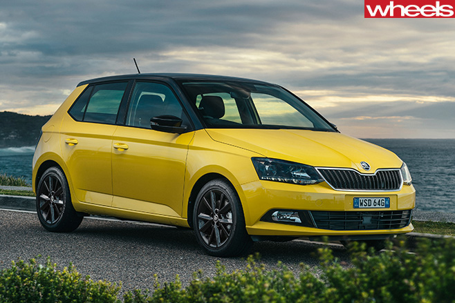 Skoda -Fabia -front -side