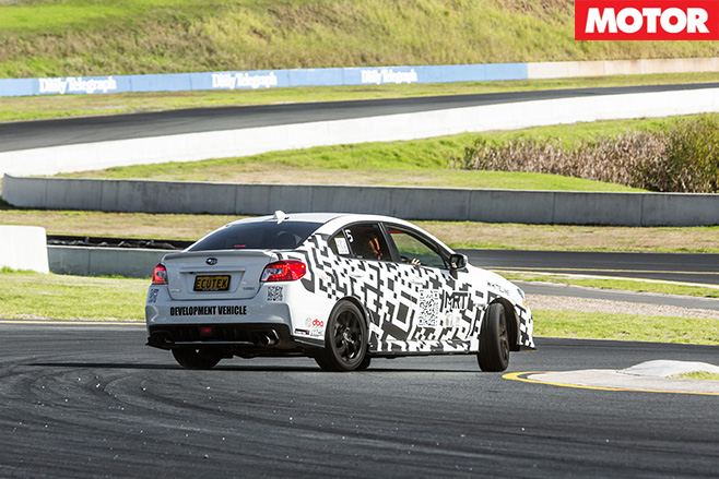 Mrt subaru wrx rear turn