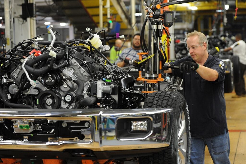 Ford factory worker