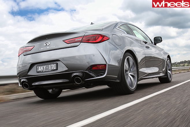 Infiniti -Q60-driving -side -rear