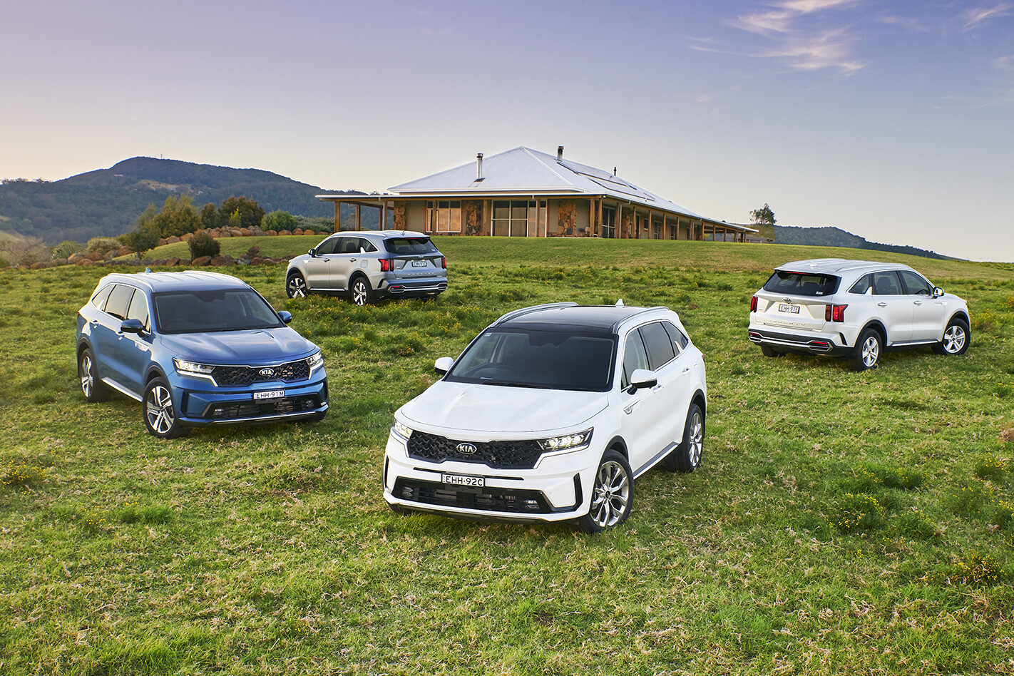 2021 Kia Sorento range
