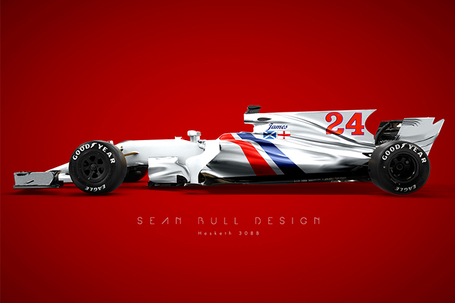 modern Hesketh livery