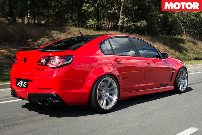 Tekno Tuned VF Clubsport rear