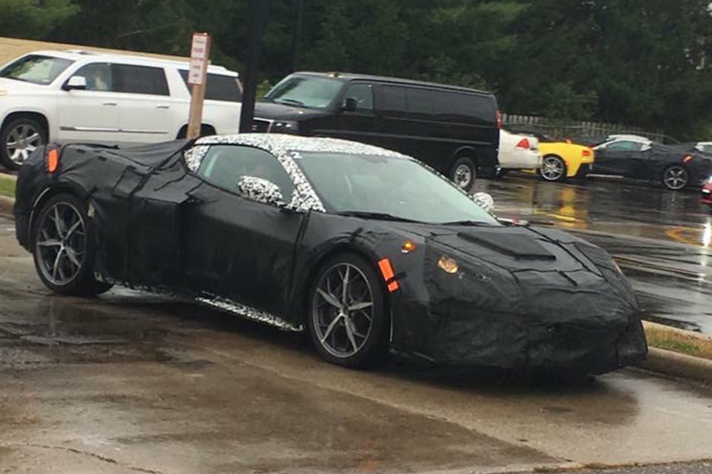 2018 Chevrolet Corvette front
