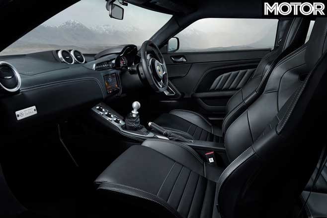 Lotus Evora GT 410 interior