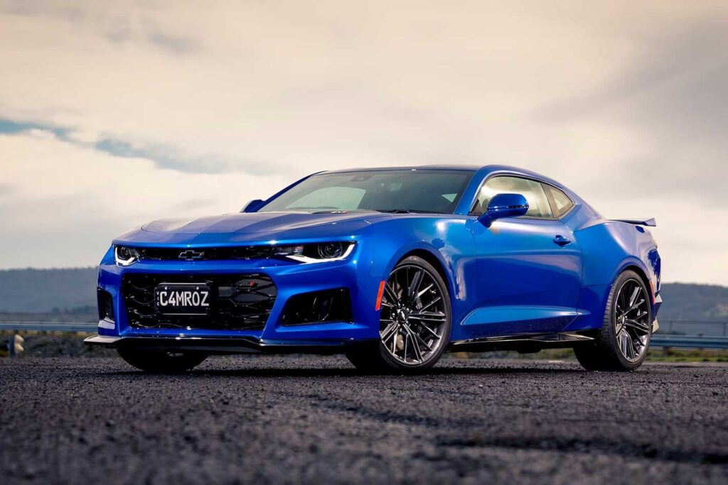 Australian Chevrolet Camaro ZL1 Continental tyres