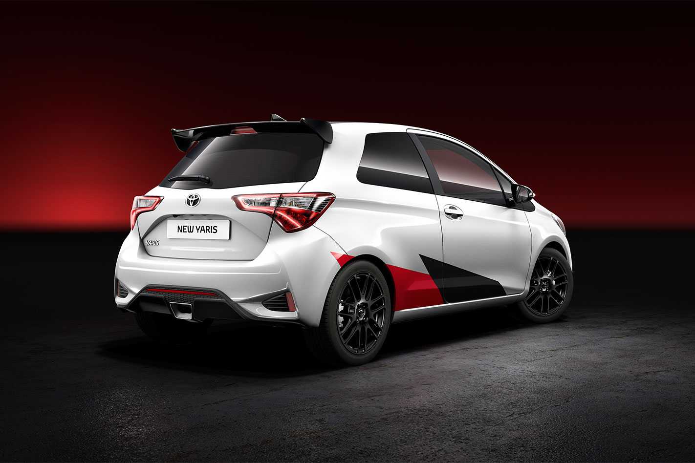 Toyota Yaris Sport rear