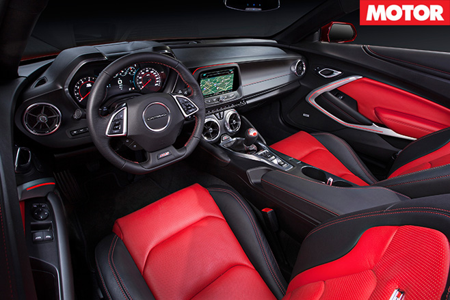 Chevrolet Camaro interior