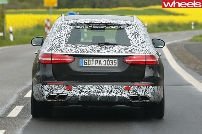 Mercedes -Benz -E-Class -rear -driving