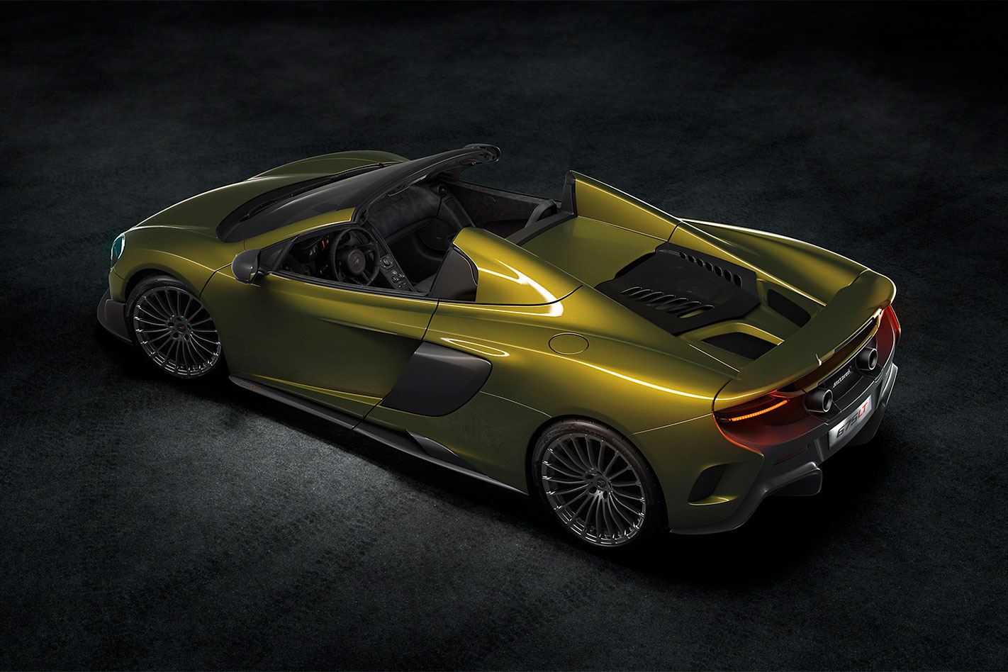 Mc Laren -675LT-Spider -rear