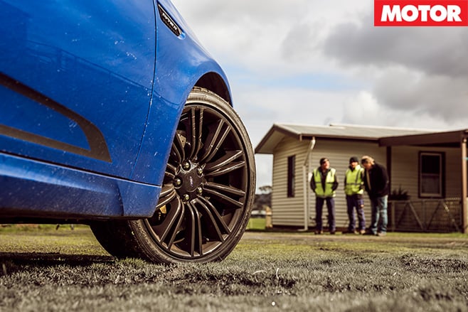 Waiting for the Ford Falcon