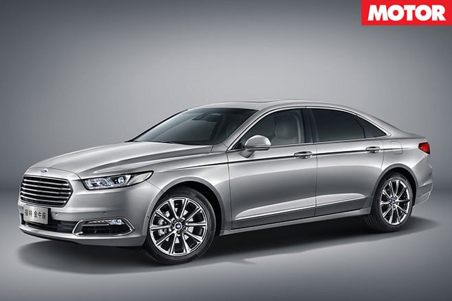Ford Taurus twin turbo V6 front