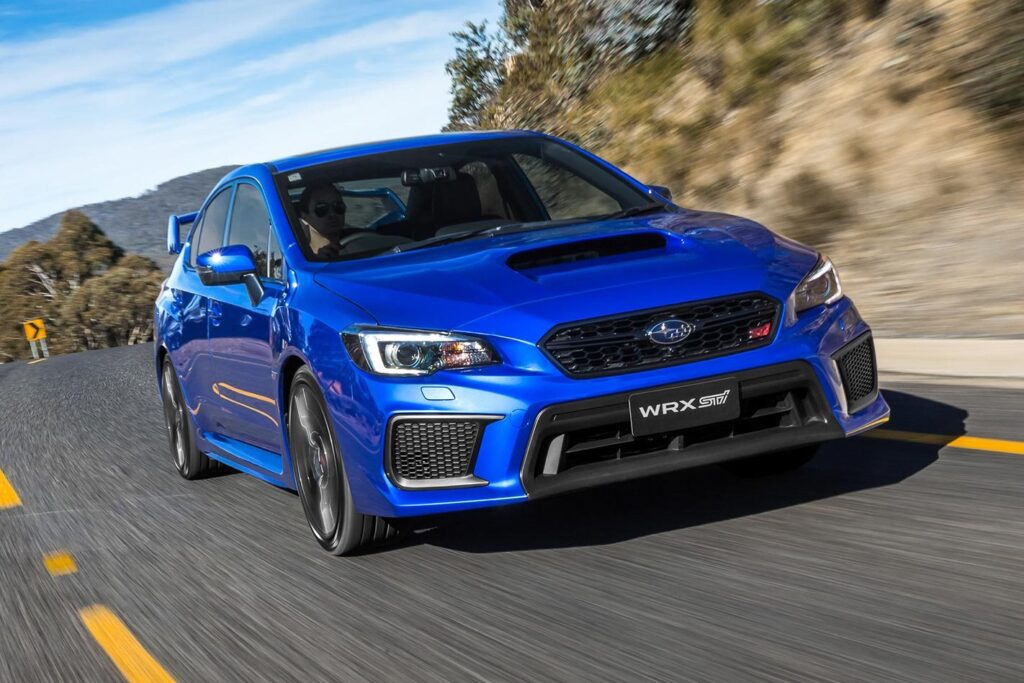 2018 Subaru WRX STI spec.r driving front main