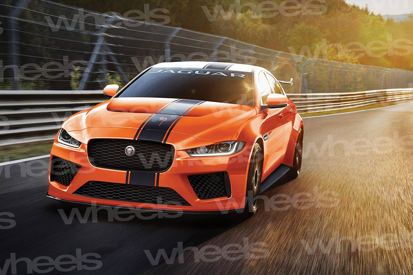 Jaguar’s XE SV Project 8 spied testing at Nurburgring