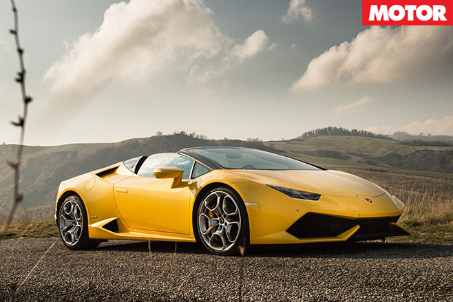 Lamborghini Huracan Spyder STILL