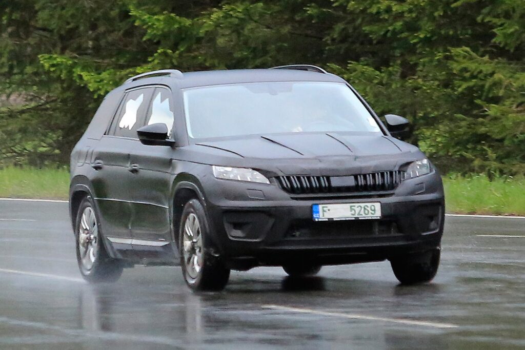 Skoda Kodiaq spy pic