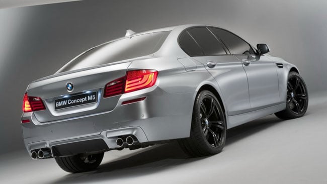 2012 BMW M5 Concept Revealed At Shanghai