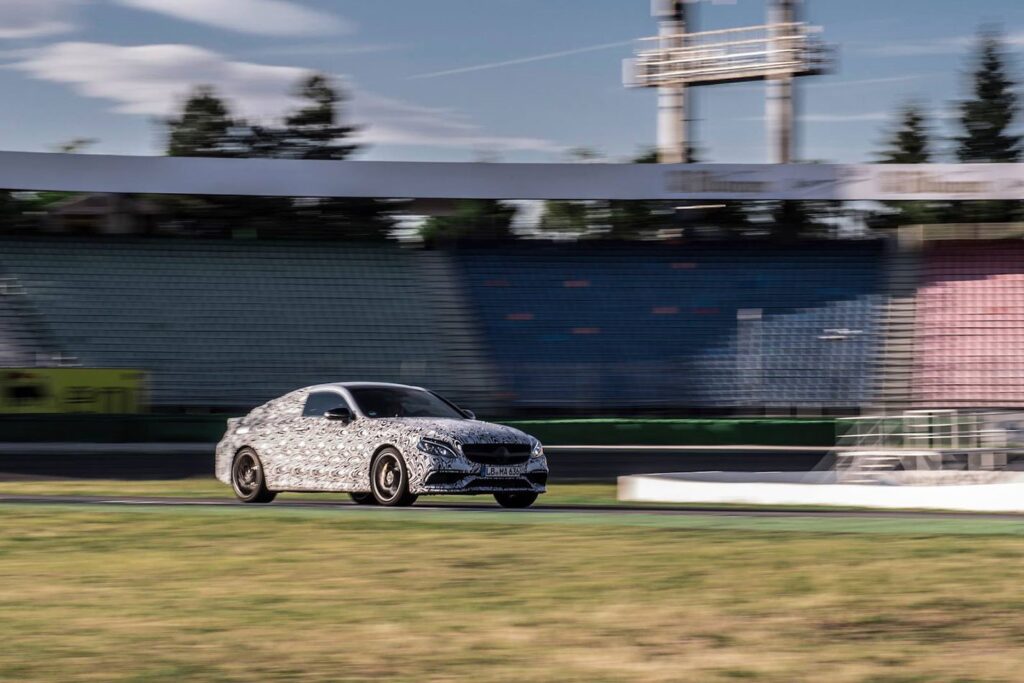 Mercedes-AMG releases C63 coupe teaser images