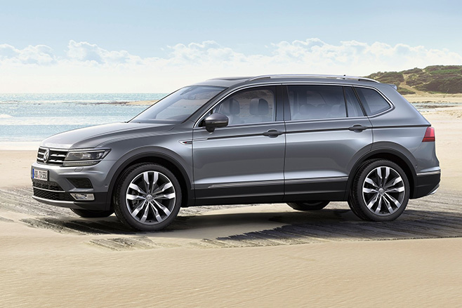 2017 Volkswagen Tiguan Allspace side