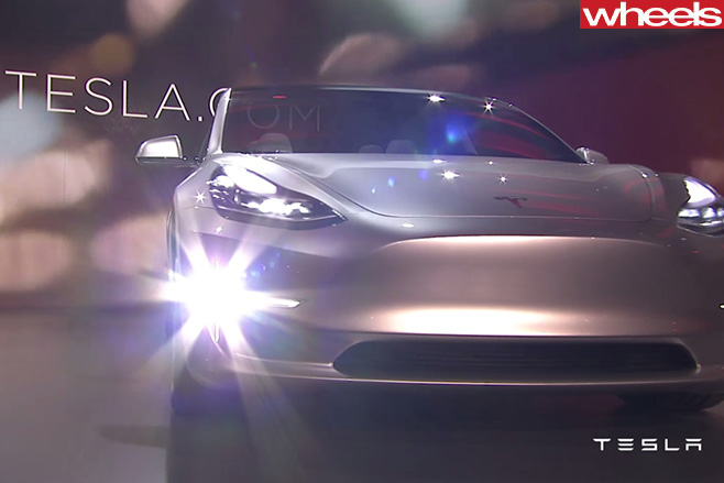 Telsa -Model -3-front