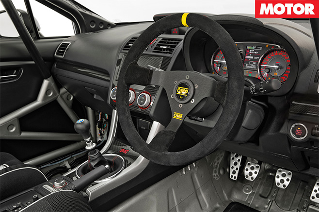 Subaru WRX STI NR4 interior