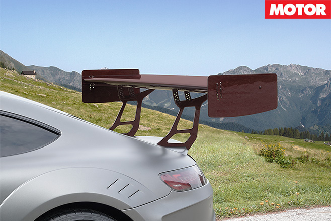 Mansory Mercedes-AMG GT S rear wing