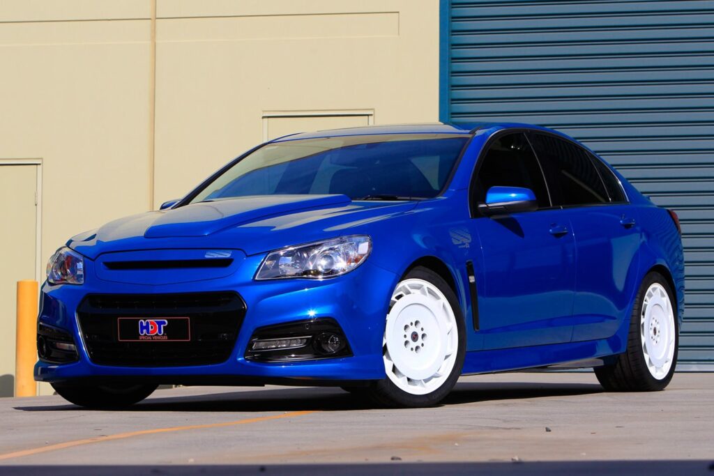 VF Commodore gets Blue Meanie treatment