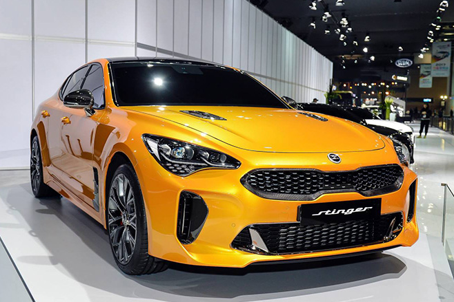 Kia Stinger GT front