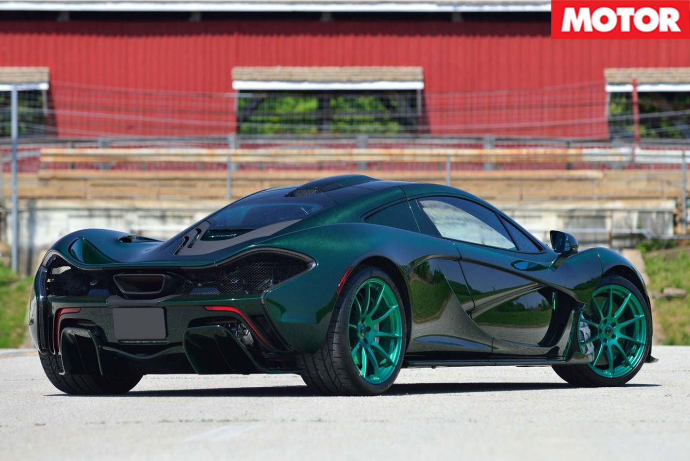 McLaren P1 rear
