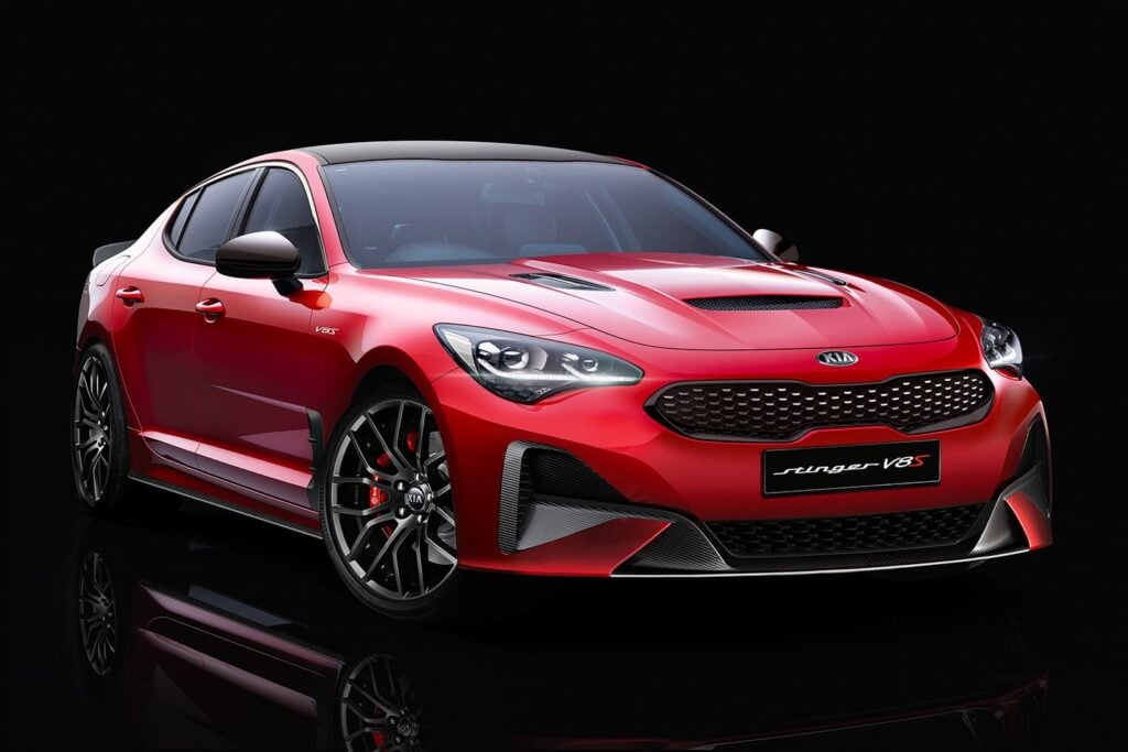 Kia Stinger V8 render