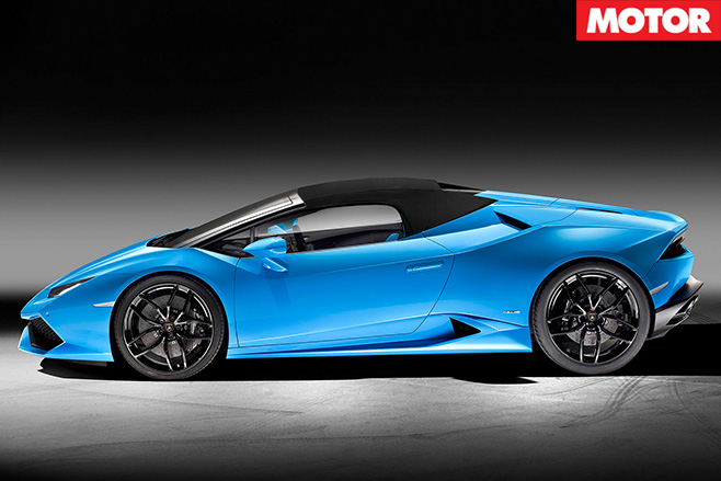 Lamborghini reveals Huracan LP610-4 Spyder 4