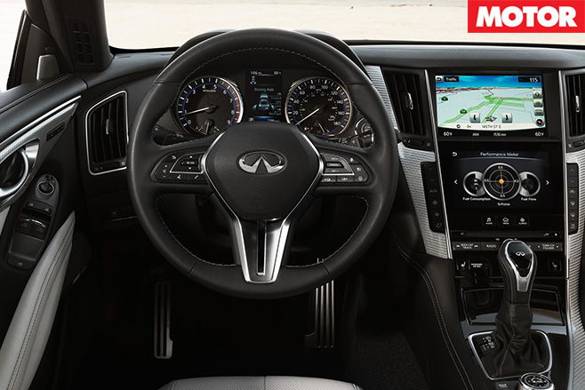 Infiniti Q60 interior