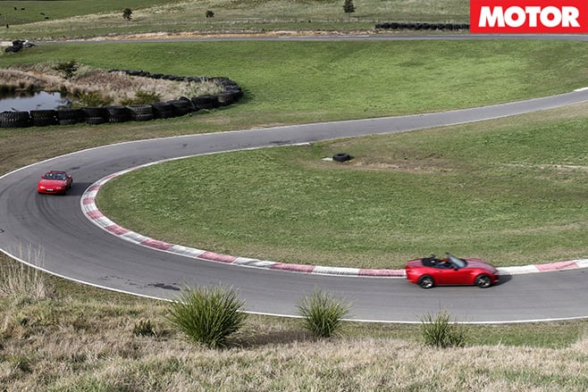 Mazda MX-5 new circuit