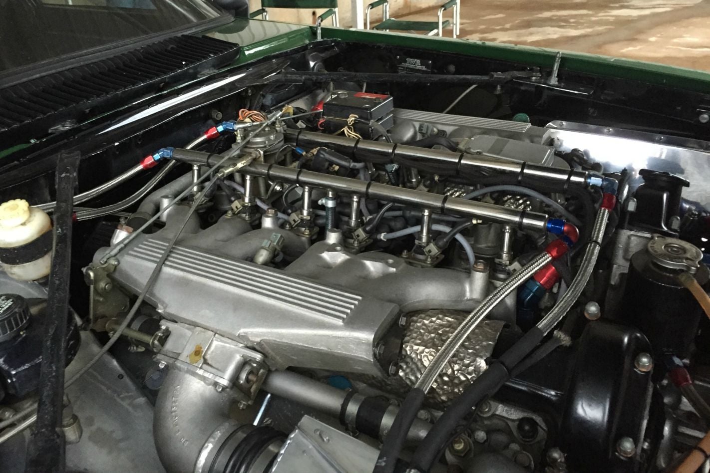 TWR Jaguar XJS onboard at Winton