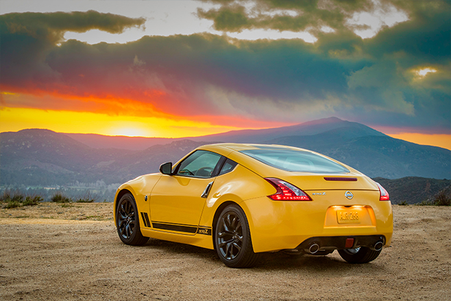 2018 Nissan 370Z Heritage Edition Sunset rear