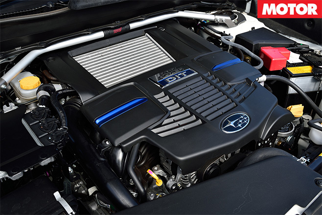 Subaru Forester tS engine