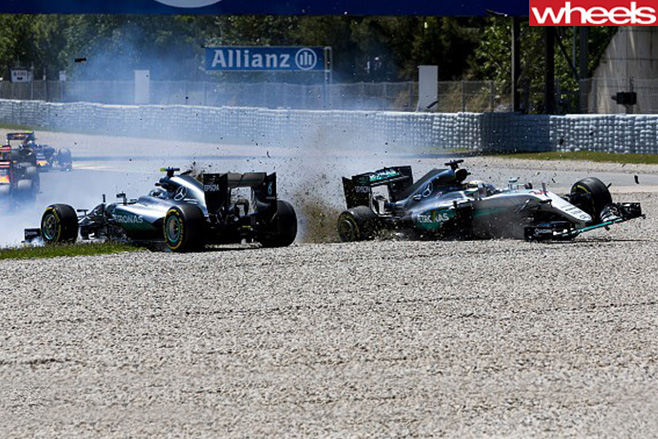 Spanish -F1-Grand -Prix -crash
