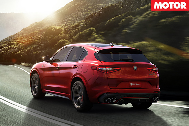 Alfa Romeo Stelvio rear